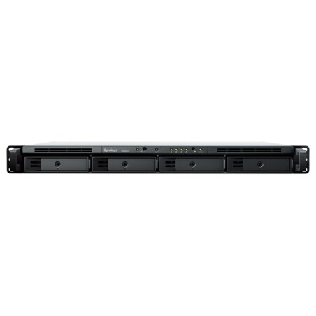 Synology RackStation RS422+ servidor de almacenamiento NAS Bastidor (1U) Ryzen Embedded R1600 2 GB DDR4 DSM Negro