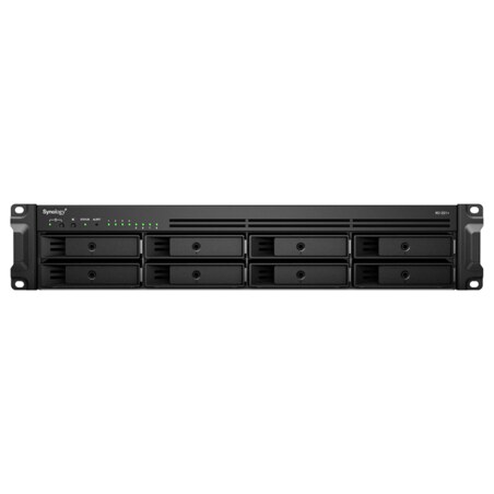 Synology RackStation RS1221+ servidor de almacenamiento NAS Bastidor (2U) Ryzen Embedded V1500B 4 GB DDR4 0 TB DiskStation Manag