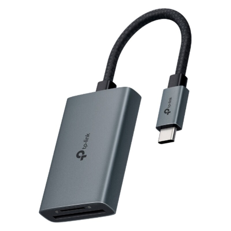TP-Link UA440C lector de tarjeta USB 3.2 Gen 1 (3.1 Gen 1) Type-C Gris