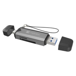 NATEC NCZ-2262 lector de tarjeta USB 3.1 Interno Negro, Gris Oscuro