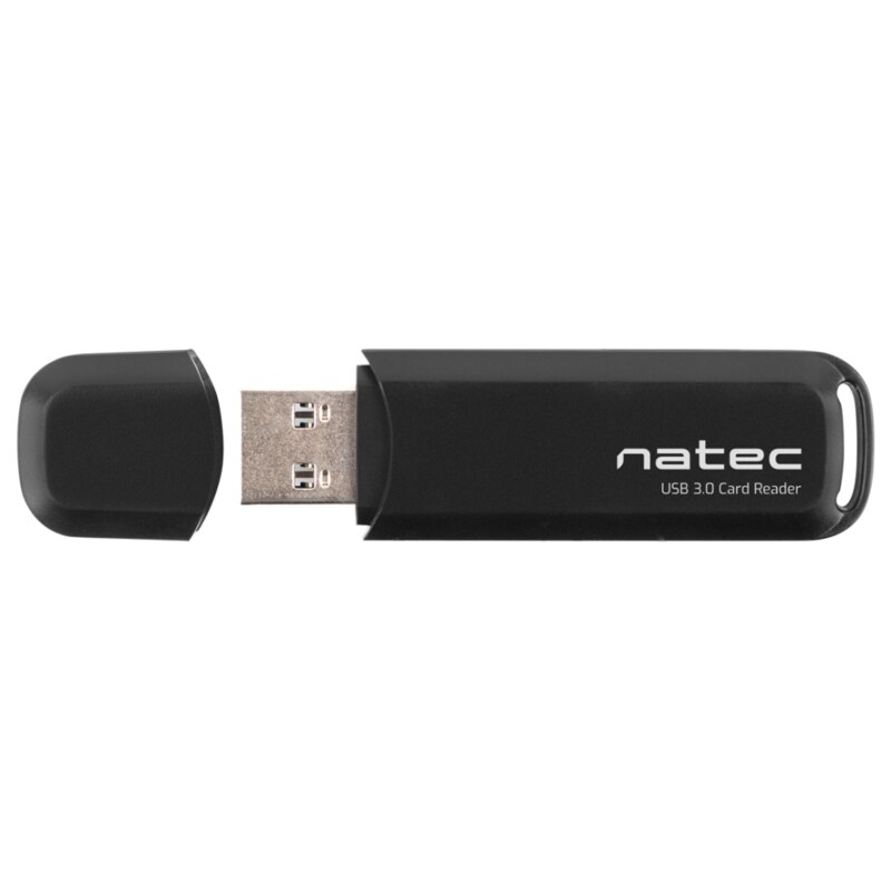 NATEC Scarab 2 lector de tarjeta USB 3.2 Gen 1 (3.1 Gen 1) Type-A Negro