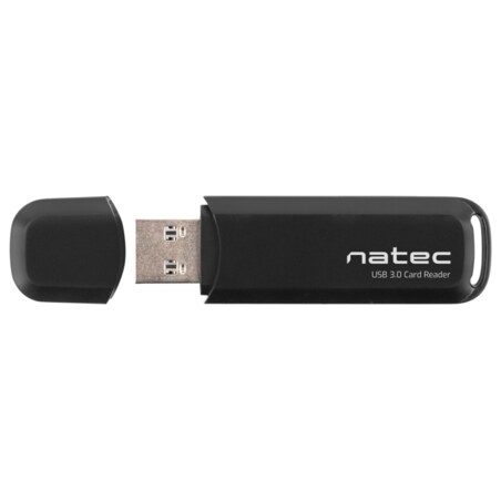 NATEC Scarab 2 lector de tarjeta USB 3.2 Gen 1 (3.1 Gen 1) Type-A Negro