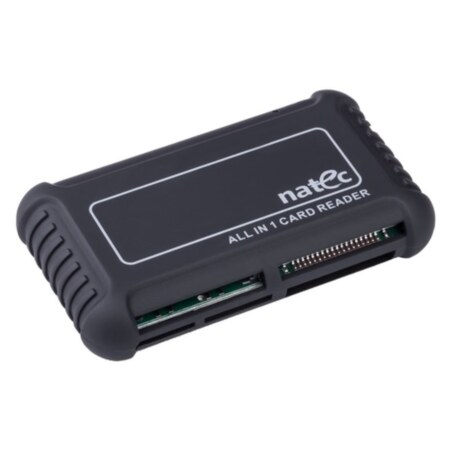 NATEC BEETLE lector de tarjeta USB 2.0 Negro
