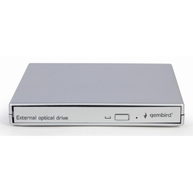 Gembird DVD-USB-021-SV unidad de disco óptico DVD±RW Plata