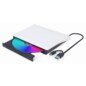 Gembird DVD-USB-031-BW unidad de disco óptico DVD±RW Negro