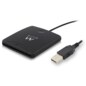 Ewent EW1052 lector de tarjeta inteligente USB USB 2.0 Negro