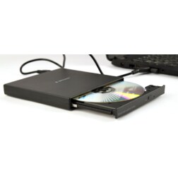 Gembird DVD-USB-04 unidad de disco óptico DVD±RW Negro