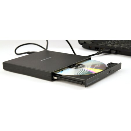 Gembird DVD-USB-04 unidad de disco óptico DVD±RW Negro
