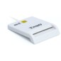 TooQ TQR-210W lector de tarjeta inteligente Interior USB 2.0 Blanco