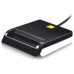 TooQ TQR-210B lector de tarjeta inteligente Interior