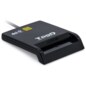 TooQ Lector de Tarjetas Inteligentes DNIe SIM USB-C, Negro