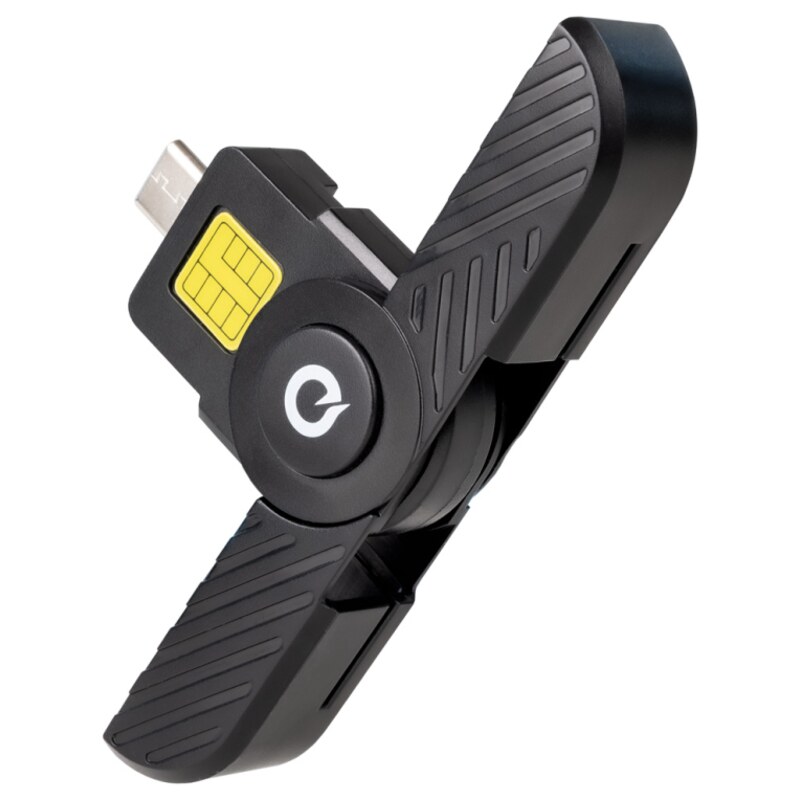 TooQ TQR-3011B lector de tarjeta inteligente USB Tipo C