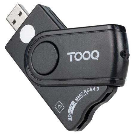 TooQ TQR-3012B lector de tarjeta inteligente USB 2.0