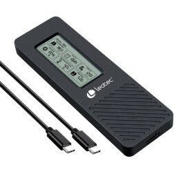 Leotec LEM2EXT01 disco duro externo USB Tipo C 3.2 Gen 2 (3.1 Gen 2) Negro
