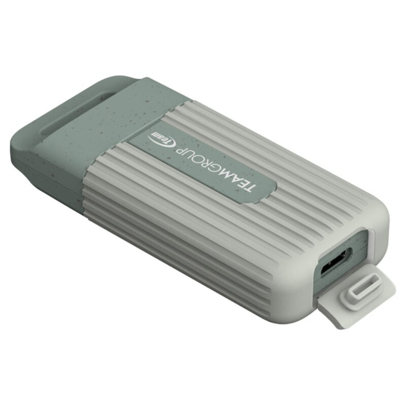 Team Group PD20 ECO Mini 2 TB USB Tipo C 3.2 Gen 2 (3.1 Gen 2) Gris, Turquesa