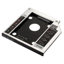 Ewent EW7003 funda para disco duro externo Acrilonitrilo butadieno estireno (ABS), Aluminio Negro, Blanco