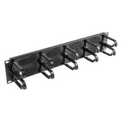 Lanberg AK-1204-B accesorio de bastidor Panel de gestión de cables
