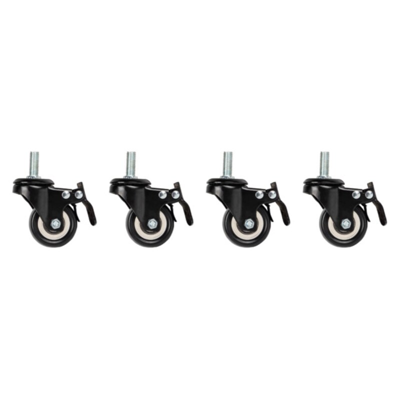 Lanberg AK-1601-B accesorio de bastidor Ruedas giratorias