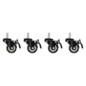 Lanberg AK-1601-B accesorio de bastidor Ruedas giratorias