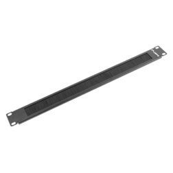 Lanberg AK-1101-B accesorio de bastidor Panel pasacables con cepillo