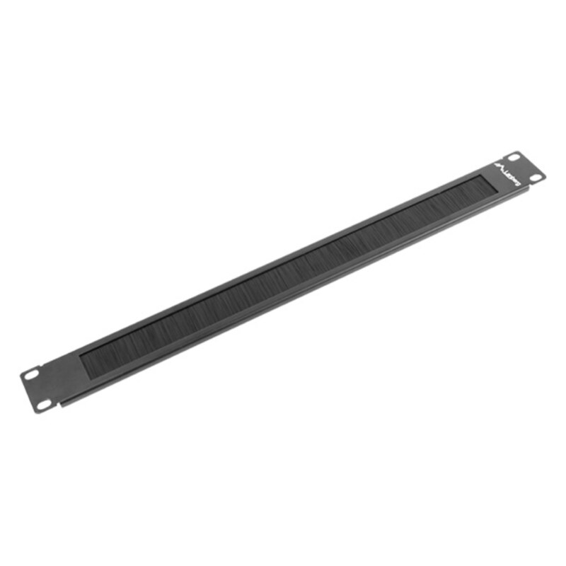 Lanberg AK-1101-B accesorio de bastidor Panel pasacables con cepillo