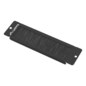 Lanberg AK-1104-B accesorio de bastidor Panel pasacables con cepillo