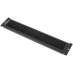 Lanberg AK-1106-B accesorio de bastidor Panel pasacables con cepillo