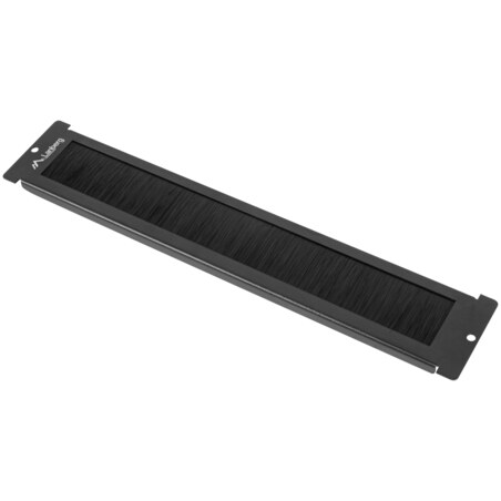 Lanberg AK-1106-B accesorio de bastidor Panel pasacables con cepillo