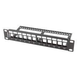 Lanberg PPKS-9112-B accesorio de bastidor Panel de supresión para bastidor