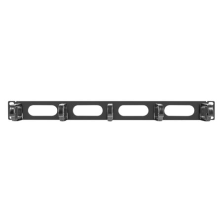 Lanberg AK-1205-B accesorio de bastidor Panel de gestión de cables