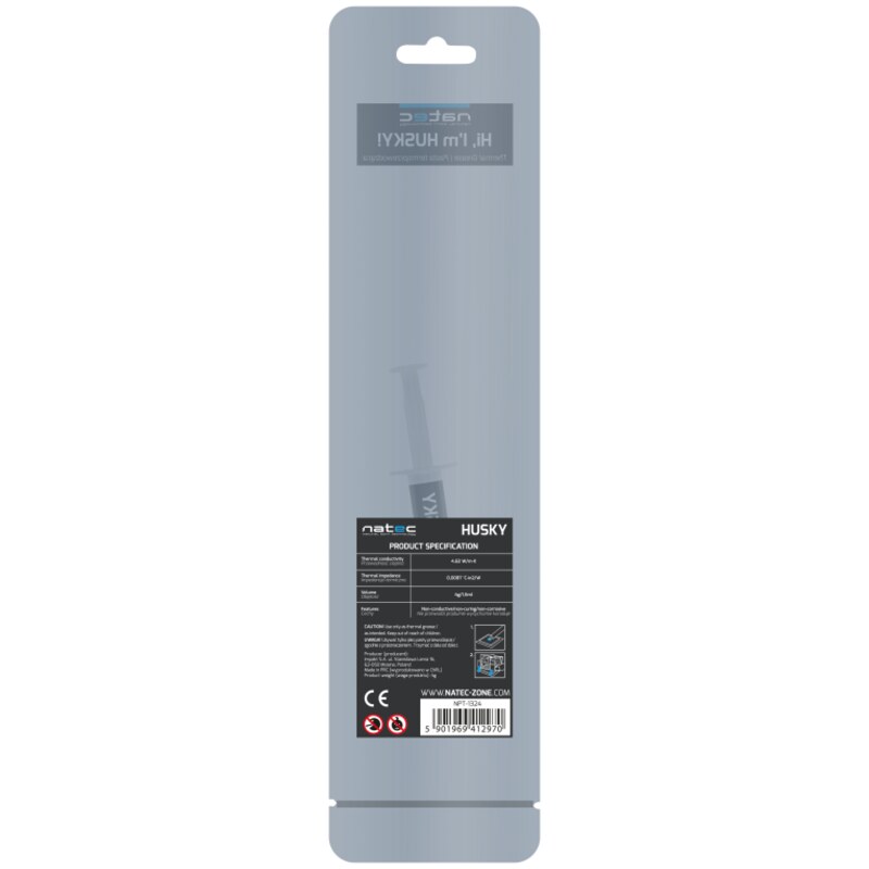 NATEC Husky compuesto disipador de calor 4,63 W/m·K 4 g