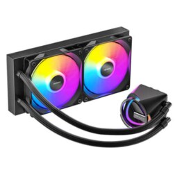 Antec Skeleton 240 Procesador Sistema de refrigeración líquida todo en uno 12 cm Negro
