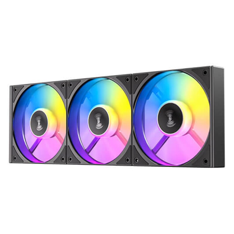 Antec C120 ARGB Carcasa del ordenador Ventilador 12 cm Negro 3 pieza(s)