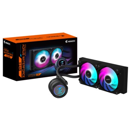 GIGABYTE AORUS WATERFORCE II 240 Procesador Sistema de refrigeración líquida todo en uno 12 cm Negro