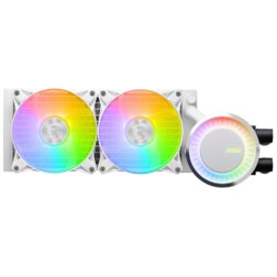 MSI MAG Coreliquid E240 WHITE Placa base, Procesador Sistema de refrigeración líquida todo en uno 12 cm Blanco