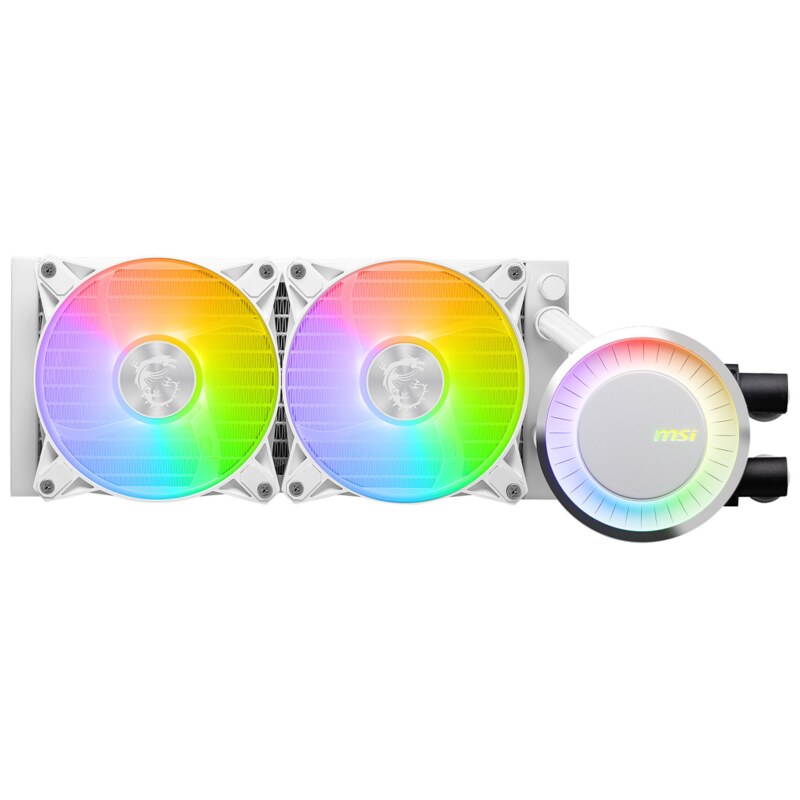 MSI MAG Coreliquid E240 WHITE Placa base, Procesador Sistema de refrigeración líquida todo en uno 12 cm Blanco