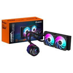 GIGABYTE AORUS WATERFORCE X II 240 Procesador Sistema de refrigeración líquida todo en uno 12 cm Negro