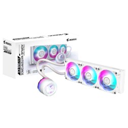 GIGABYTE AORUS WATERFORCE X II 360 ICE Procesador Sistema de refrigeración líquida todo en uno 12 cm Blanco