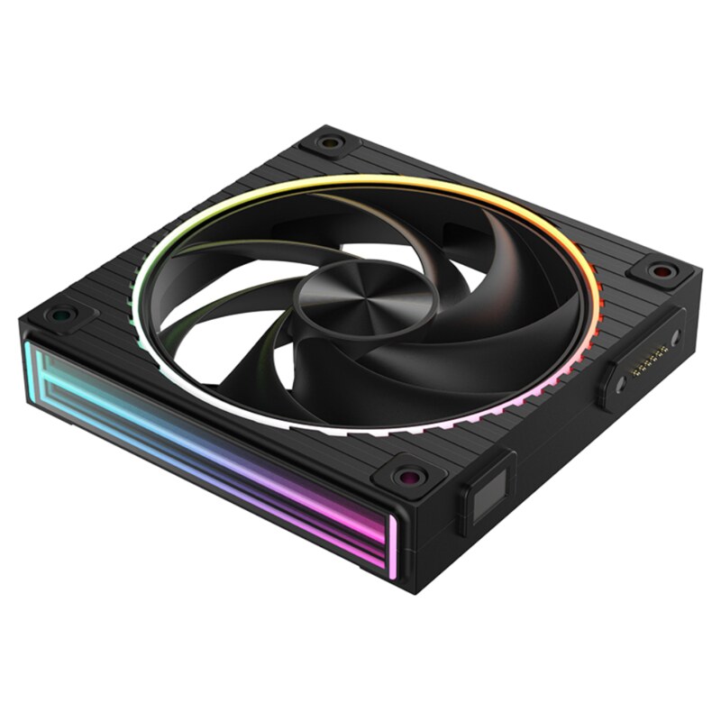 Zalman ZM-DF120 BLACK sistema de refrigeración para ordenador Placa base Ventilador 12,4 cm Negro 1 pieza(s)