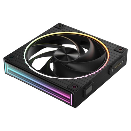 Zalman ZM-DF120 BLACK sistema de refrigeración para ordenador Placa base Ventilador 12,4 cm Negro 1 pieza(s)
