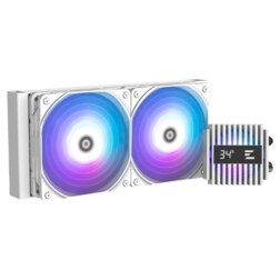Zalman ALPHA2 A24 WHITE sistema de refrigeración para ordenador Procesador Sistema de refrigeración líquida todo en uno 12 cm Bl