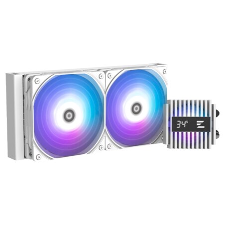 Zalman ALPHA2 A24 WHITE sistema de refrigeración para ordenador Procesador Sistema de refrigeración líquida todo en uno 12 cm Bl