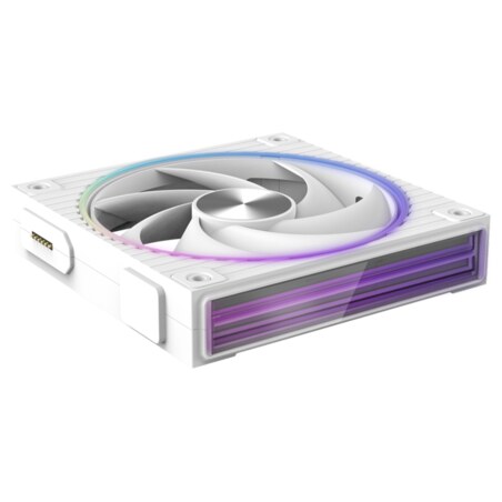 Zalman ZM-DF120 WHITE sistema de refrigeración para ordenador Placa base Ventilador 12,4 cm Blanco 1 pieza(s)