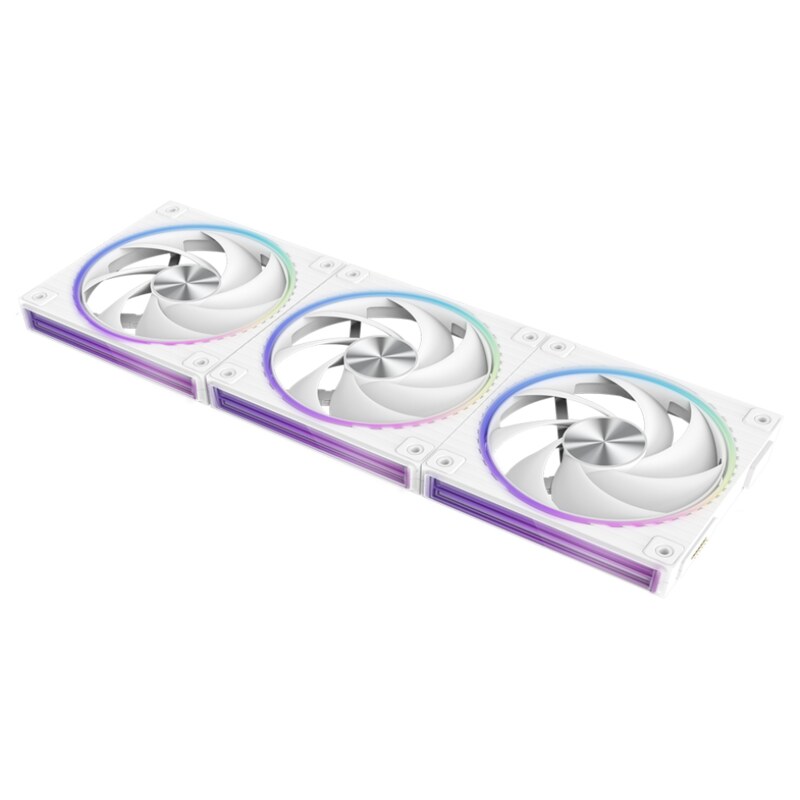 Zalman ZM-DF120 A3 WHITE sistema de refrigeración para ordenador Placa base Ventilador 12,4 cm Blanco 1 pieza(s)
