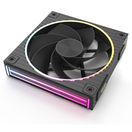 Zalman ZM-DF120R Placa base Ventilador 12,4 cm Negro 1 pieza(s)