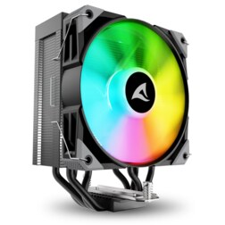 Sharkoon A40 RGB Procesador Refrigerador de aire 12 cm Negro 1 pieza(s)