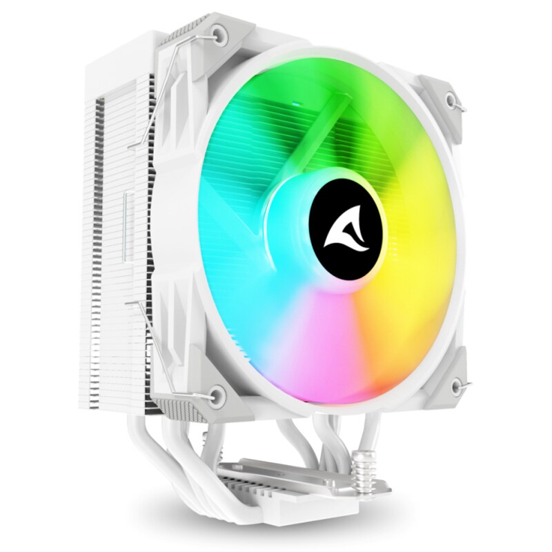 Sharkoon A50 RGB Procesador Refrigerador de aire 12 cm Blanco 1 pieza(s)