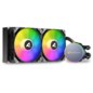 Sharkoon S70 rgb Carcasa del ordenador, Procesador Sistema de refrigeración líquida todo en uno 12 cm Negro 1 pieza(s)