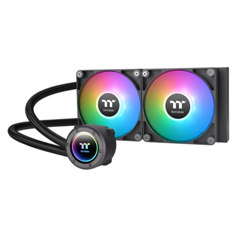 Thermaltake TH240 V2 Procesador Sistema de refrigeración líquida todo en uno 12 cm Negro 1 pieza(s)