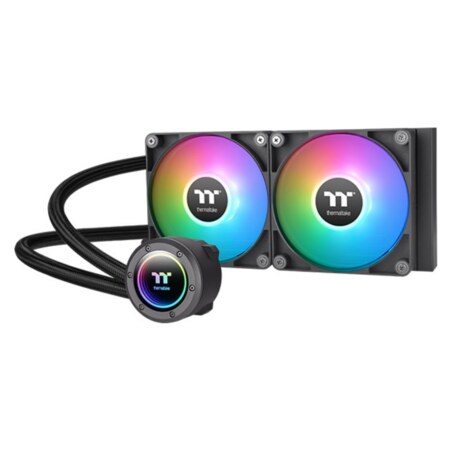 Thermaltake TH240 V2 Procesador Sistema de refrigeración líquida todo en uno 12 cm Negro 1 pieza(s)